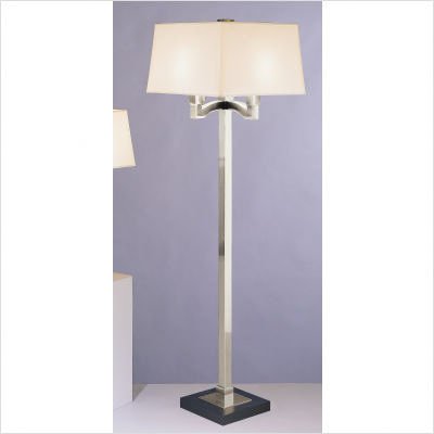 Robert Abbey Doughnut 4-Arm Floor Lamp in Antique Silver