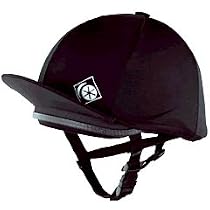 Charles Owen Young Riders Skull, Black, 3