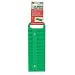Lisle 40130 1/4 Drive Green Magnetic Socket Holder for 26 Sockets
