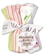 Trend Lab Tiptoe Tulip Blooming Bouquet Wash Cloths, Set of 5