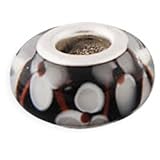 LovingtheBead © 'Wispy'Murano Glass Slide-on Slide-off Bead-Charm
