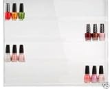 Acrylic Nail Polish Rack Wall Display (Holds 60 Bottles)