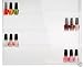 Nail Polish Racks | Display Racks - Acrylic Nail Polish Rack Wall Display (Holds 60 Bottles)