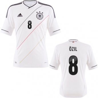 L07732|Adidas DFB Home Trikot Jersey Özil Weiss|Gr. 3XL