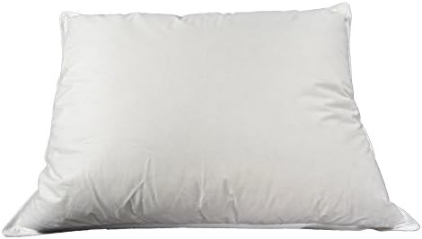 Finefeather Down and Feather Blend Sleeping Pillow - 50% White Goose Down &amp; 50% Feather, and 100% Cotton Fabric (Standard Size)