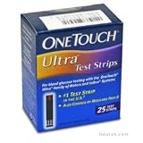 OneTouch Ultra 25 Diabetic Test Strips (Retail)