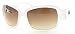 Coach Sunglasses Piper S611 S 611 New White Pearl Frame Gradient Brown Shades Size: 57-17-125