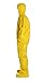 Dupont Large Yellow Tychem Qc Chemical Protection Coveralls