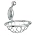 :USE Ollipsis Soap/Sponge Basket, Polished Chrome