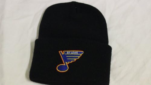 New St. Louis Blues Colossium Black Cuffed Beanie