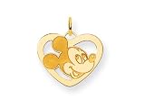 Disney Mickey Heart Charm