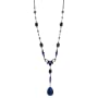 Moonlit Oasis Beaded Bow Tie Y Style Necklace