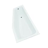 Acryl Raumspar Badewanne 136 Wanne recht weiß 160 x 70