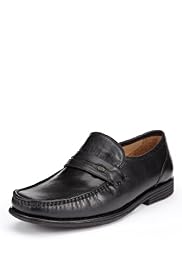 Airflex™ Leather Soft Trim Moccasins