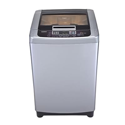 LG T9003TEELR Top-loading Washing Machine (8 Kg, Silver)