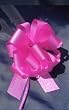 10 Pull String Bows - Gift Wrap Packaging - 5" 20 Loops - 1 1/4" - Hot Pink