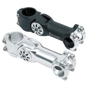 ビーム XOMアジャスト ステム 角度可変モデル 【シルバーシルバ-cap110mm】