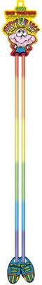 Sour Face Twisters Silly Sour Legs 2pk Sugar Candy Powder (Pack of 12)