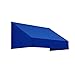 Awntech 3-Feet New Yorker Window/Entry Awning, 18-Inch Height by 36-Inch Diameter, Bright Blue