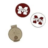 Mississippi State Bulldogs Hat Clip & 2