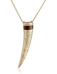 The SAK Batik Tusk Pendant Necklace, 20"