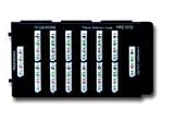 Cables to Go 37007 12 Port 110 IDC Telephone Module (Black)