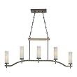 Minka Compositions 5 Light Island Aged Patina 4469-273