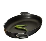 Scanpan Classic 10-inch by 15 1/2-inch Oval Fry/Saute Pan