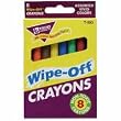 Trend Enterprises TEPT593 Regular Wipe Off Crayons- 8 Pack