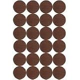 Light Duty Felt Pads Brown, 1/2