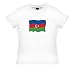 Azerbaijan Flag - Womens Fit T-Shirt