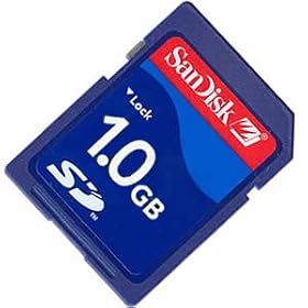 1GB Sandisk SD (Secure Digital) Card SDSDB-1024 (BXP)