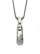 Boy's: Jerusalem Mezuza Necklace by Neta