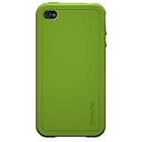 XtremeMac iPhone 4G用 単色カラー成型シリコン保護ケース グリーン タフ・ラップシリーズ IPP-TW4-53