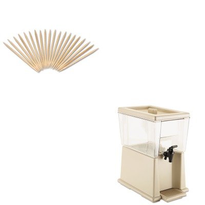 KITRCP3358CLERPPR820 - Value Kit - Royal R820 Round Toothpick (RPPR820) and Rubbermaid-Clear Three Gallon Non Carbonated Beverage Dispenser 3 Gallon (RCP3358CLE) KITRCP3358CLERPPR820 - Value Kit - Royal R820 Round Toothpick (RPPR820) and Rubbermaid-Clear Three Gallon Non Carbonated Beverage Dispenser 3 Gallon (RCP3358CLE)