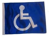 Handicap Replacement Flag 11in.x15 in. - NO POLE INCLUDED