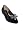 BEVERLY FELDMAN Neat Velvet Flat in Black