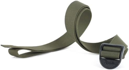 ROGISI Multi-functional Outdoor Belt Emergency Strap Sleeping Bag Strap (Olive Drab)