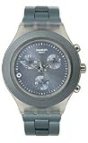 Swatch Full-Blooded Smoky Grey Chrono Men's watch #SVCM4007AG