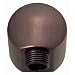 Danze D493932RB 1/2-Inch Wall Right Angle Hose Connector, Oil Rubbed Bronze