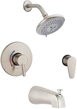Hansgrohe 04465820 Focus S Shower System Combo, Brushed Nickel
