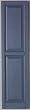 Richwood Blue 15x59 Raised Panel Shutter Pair