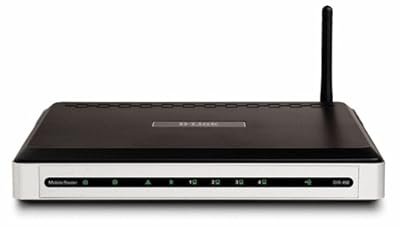 D-Link DIR-450 3G Ev-do 4-Port Switch 802.11G 108MBPS Mobile Router