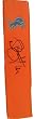 Nate Burleson Autographed Detroit Lions Logo Football End Zone Pylon, Proof Photo