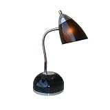 Desk Organizer Lamp - Black