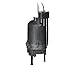 Little Giant 507700, TSW-SP 1/3 hp 50 gpm Basement Sump Pump, 10 ft Cord, 115V - 65Hz