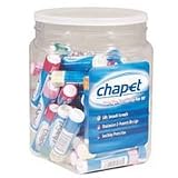 Chapet Lip Conditioner Assorted Flavors - 48 Pieces/Jar