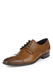 Autograph Leather Toe Cap Derby Shoes