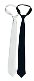 Gangster Zoot Suit White Costume Tie