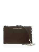 Armani Bolso asa al hombro Saffiano (Marrón)
